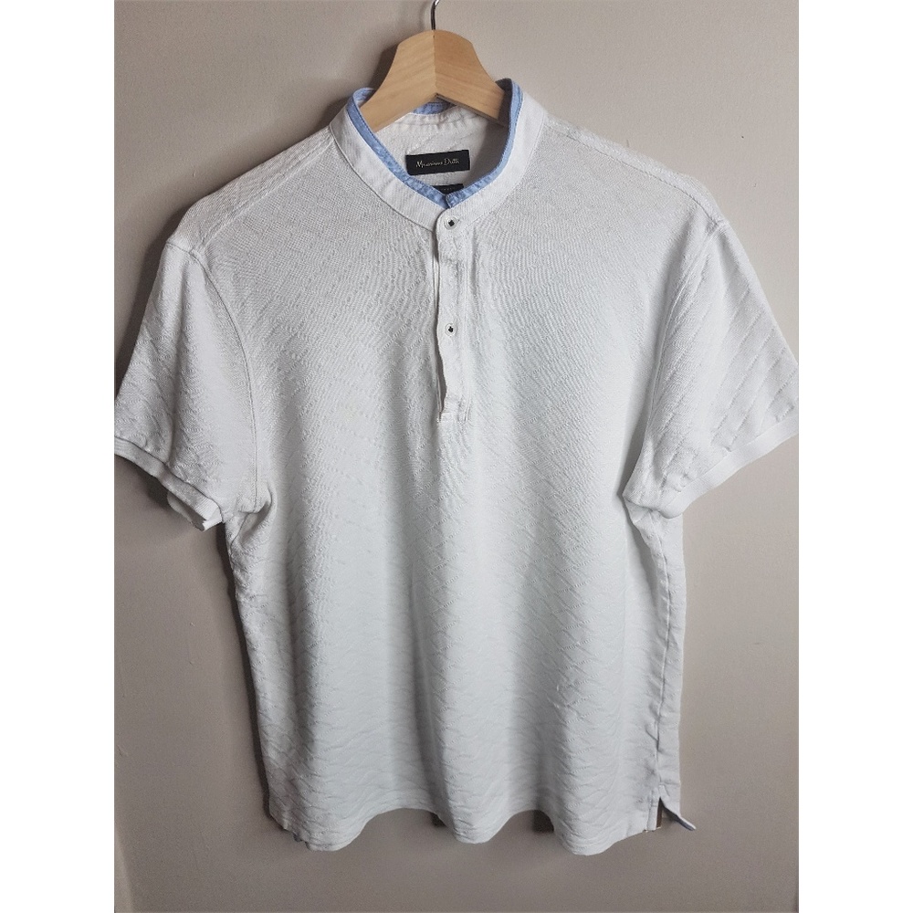 - Massimo Dutti | Cotton Henley